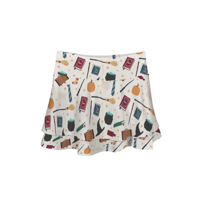 Wizard Ruffle Active Skort