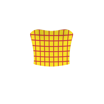Sheriff Crop Tube Top