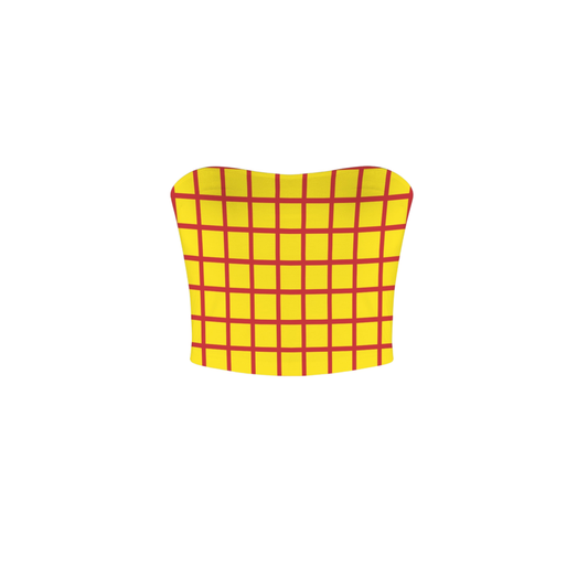 Sheriff Crop Tube Top