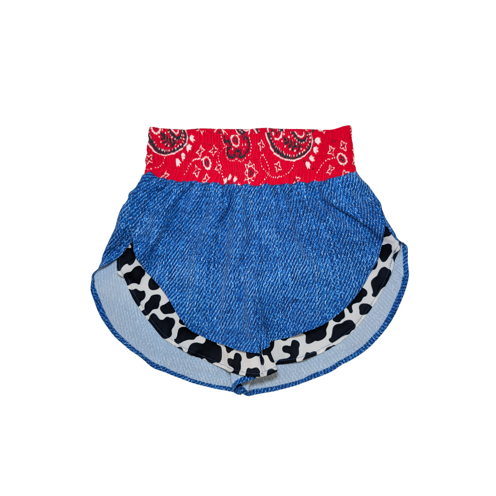 Sheriff Petal Running Shorts