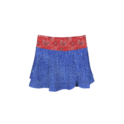 Sheriff Ruffle Active Skort