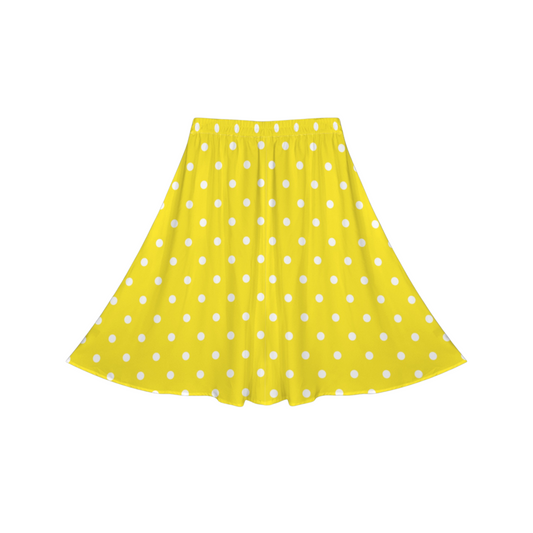 Minnie Dots Midi Skirt