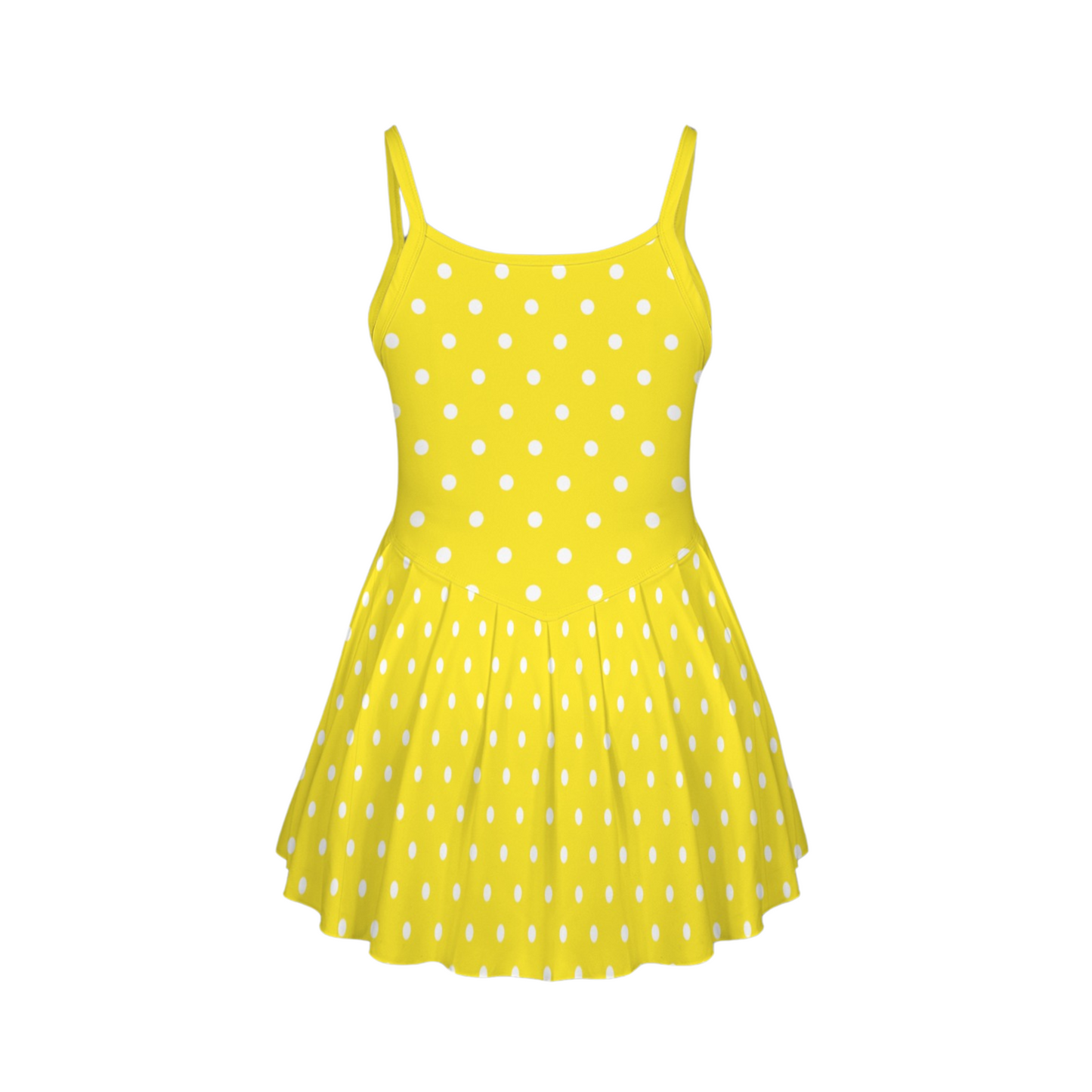 Miss Mouse Polka Dots Pleat Skirt Active Dress